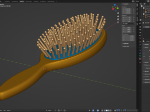 Hairbrush 3D Model