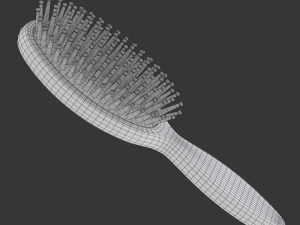 Hairbrush 3D Model