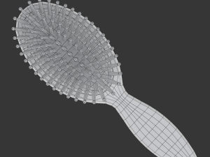 Hairbrush 3D Model