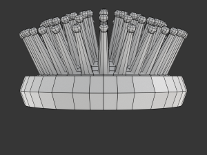 Hairbrush 3D Model