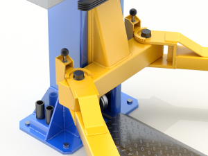 Car Lift Model 3D