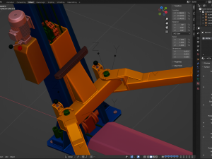 Car Lift Model 3D