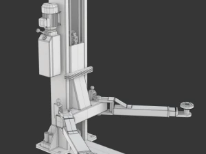 Car Lift 3D Model