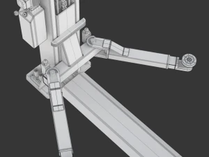 Car Lift 3D Model