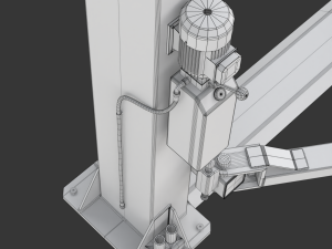 Car Lift Model 3D