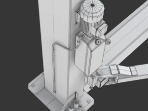 Car Lift 3D Model