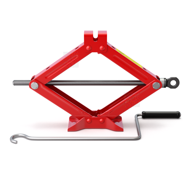 Scissor Jack Car Lifter 3D Model .c4d .max .obj .3ds .fbx .stl .blend 