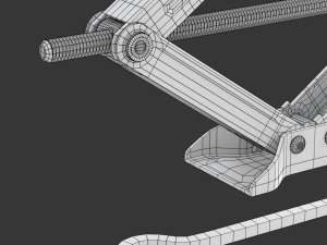 Scissor Jack Car Lifter 3D Model