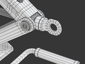 Scissor Jack Car Lifter 3D Model