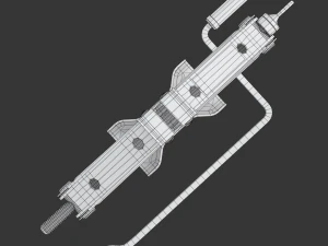 Scissor Jack Car Lifter 3D Model