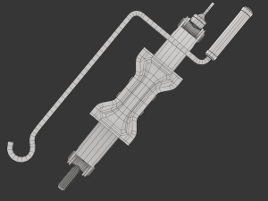 Scissor Jack Car Lifter 3D Model
