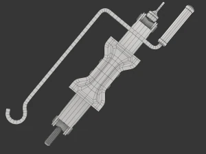 Scissor Jack Car Lifter 3D Model