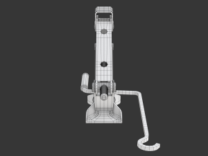 Scissor Jack Car Lifter 3D Model