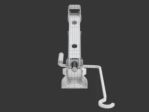 Scissor Jack Car Lifter 3D Model