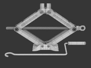 Scissor Jack Car Lifter 3D Model