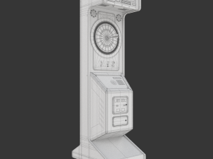 Arcade Dart Game 3D 모델