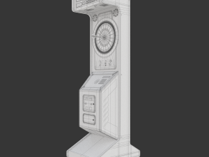 Arcade Dart Game 3D 모델