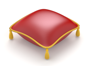 Red Royal Pillow 3D Модель
