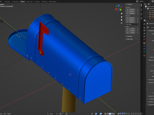 Mailbox 3D-Modell