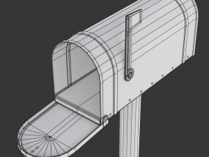 Mailbox 3D-Modell