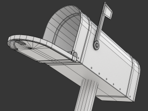 Mailbox 3D-Modell