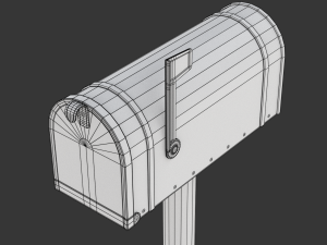 Mailbox 3D-Modell