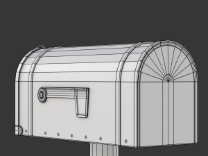 Mailbox 3D-Modell