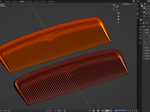 Comb Model 3D