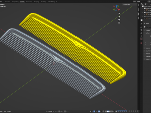 Comb Model 3D