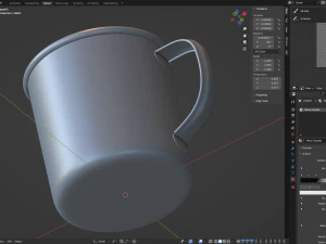 Stainless Steel Cup 3D Model