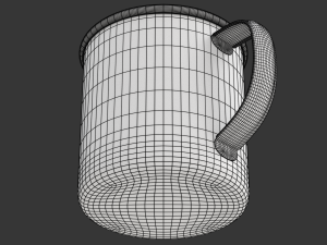Stainless Steel Cup 3D Model
