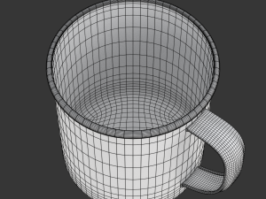 Stainless Steel Cup 3D Model