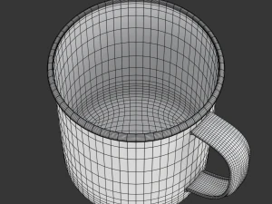 Stainless Steel Cup 3D Model