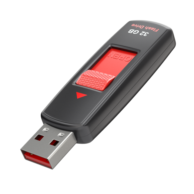 USB Flash Memory Drive Model 3D .c4d .max .obj .3ds .fbx .stl .blend 