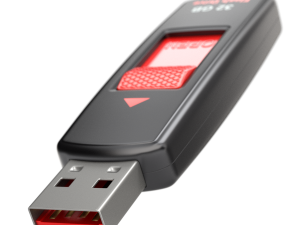 USB Flash Memory Drive Model 3D