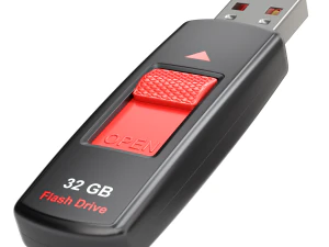 USBフラッシュメモリドライブ 3Dモデル