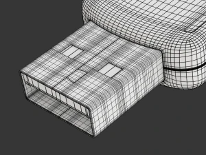 USBフラッシュメモリドライブ 3Dモデル