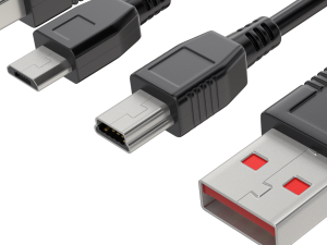 USB Plugs 3D Модель
