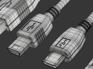 USB Plugs 3D Модель