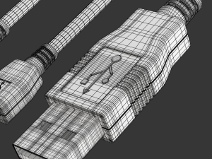 USB Plugs 3D Модель