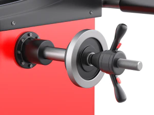 Wheel Balancer With Car Wheel 3D Model