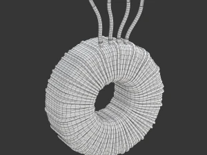 Toroidal Transformer 3D Model
