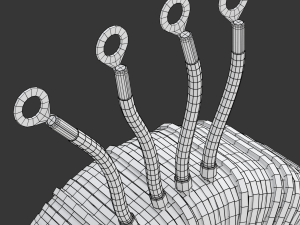 Toroidal Transformer Modelo 3D