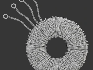Toroidal Transformer 3D Model