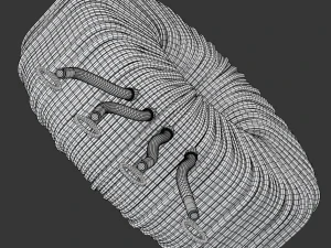 Toroidal Transformer 3D Model