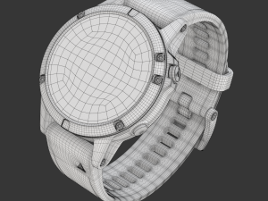 Garmin Sport Smart Watch 3D Model