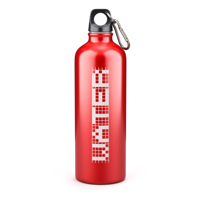 Metal Bottle Water 3D-Modell .c4d .max .obj .3ds .fbx .stl .blend 