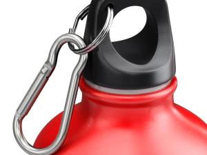 Metal Bottle Water 3D Model