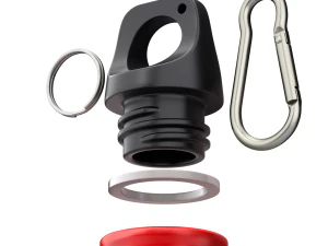 Metal Bottle Water 3D Model