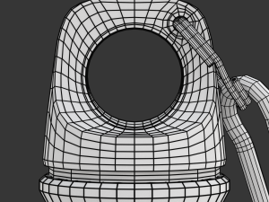 Metal Bottle Water 3D-Modell